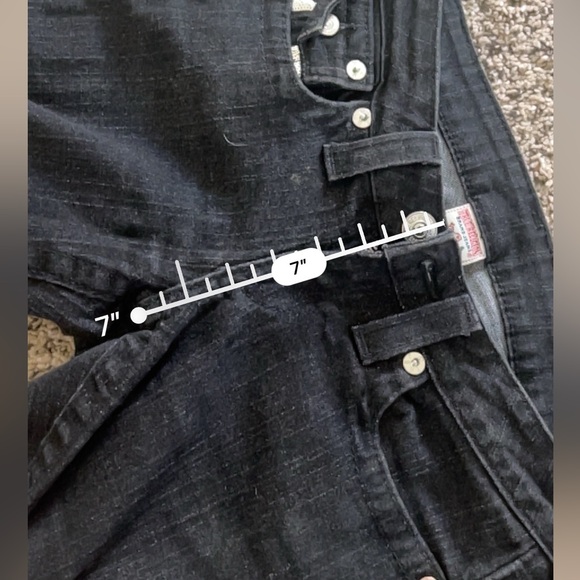 Black Sparkle True Religion Jeans - Picture 6 of 8